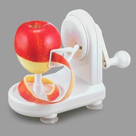 日本削苹果机多功能削皮器，削苹果梨快速去皮切家用手摇水果削皮机