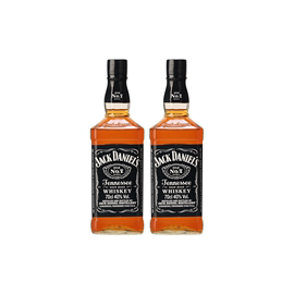 杰克丹尼威士忌 Jack Daniel's 国行 双瓶装美国进口洋酒