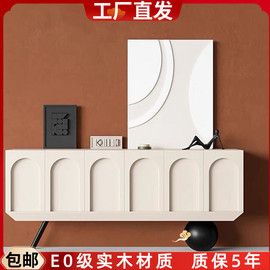 白色烤漆电视柜现代简约客厅视听柜创意个性，地柜网红装饰柜