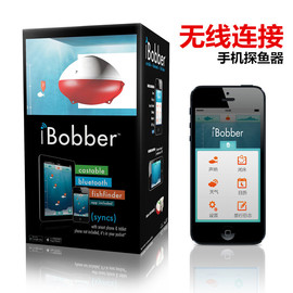 美国ibobber手机探鱼器无线声纳，中文浑水黑夜，测鱼机筏钓路亚渔具