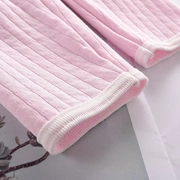 Đồ lót trẻ em cardigan phù hợp với mùa hè cotton trẻ em eo cao thiết kế bụng mùa thu quần bé trai và bé gái phục vụ tại nhà đồ ngủ mỏng - Quần áo lót