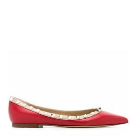 VALENTINO 女士粉红色平底鞋 RW2S0403-VOD-R19