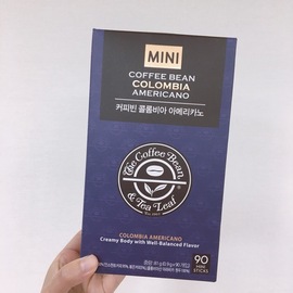 韩国直邮Coffee Bean 原味哥伦比亚咖啡美式黑速溶咖啡mini装90条