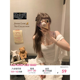 NSS COLLECTION 元英系嗲妹 强推!四色蝴蝶结上衣内搭吊带背心女