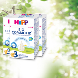 德国HiPP喜宝有机益生菌3段10-12个月宝宝婴儿配方牛奶粉 3罐装
