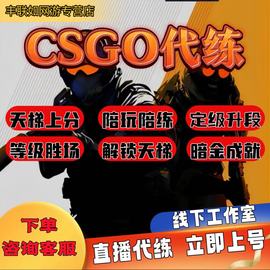 直播打CSGO代练完美5E上分代打刷代肝激流大行动通行证等级段位