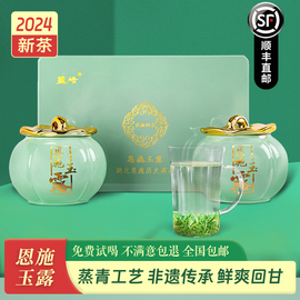 2024新茶恩施玉露，蒸青绿茶茶叶，明前特级248克礼盒