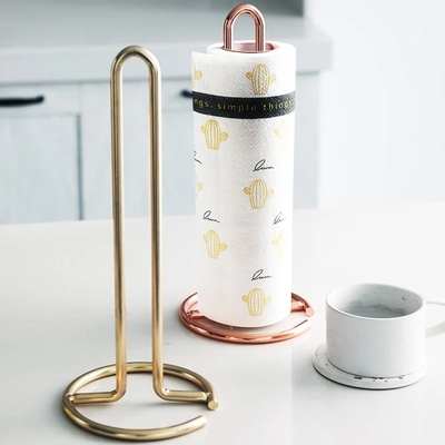 roll paper towel holder bathroom tissue stand rose g