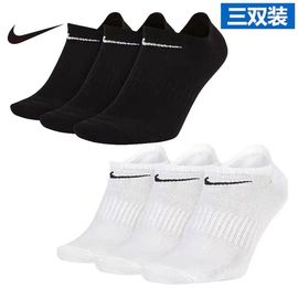 nike耐克袜子男女短袜，夏季薄款中筒运动低筒纯棉速干跑步船袜