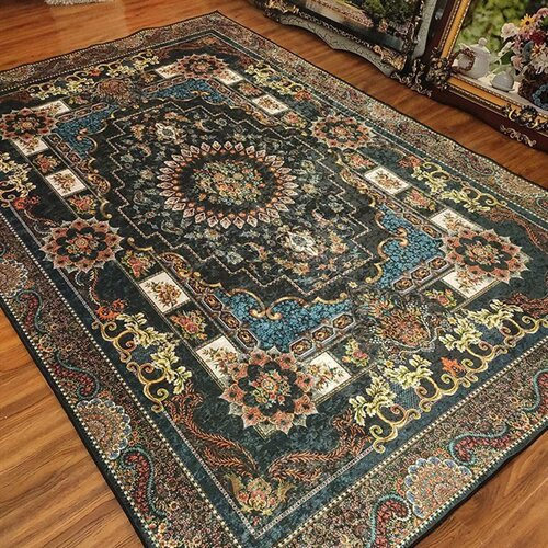 persian turkish larg carpet living room coffee table blanket