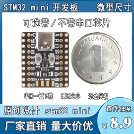 stm32f103c8t6mini进口芯片单片机，ch340arm架构最小系统板