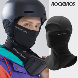 rockbros防风保暖面罩男女，户外骑行滑雪护脸防冻速干挂，耳滑雪装备