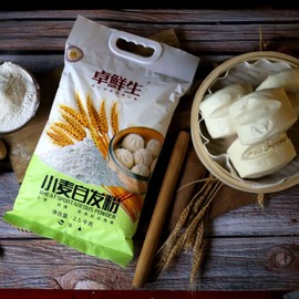 小麦自发面粉家用自发粉，包子馒头杂粮，专用粉油条粉中筋面粉2.5kg