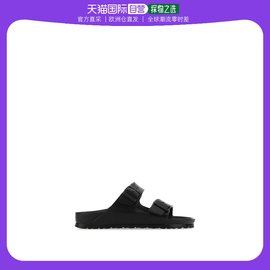 欧洲直邮Birkenstock女士Arizona Eva黑色拖鞋