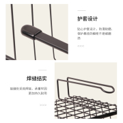kệ để gia vị inox Cửa hàng bách hóa Tân Cương tủ sắt rèn dưới giỏ treo miễn phí giá treo móc áo nhúng kệ lưu trữ - Trang chủ móc quần áo treo tường