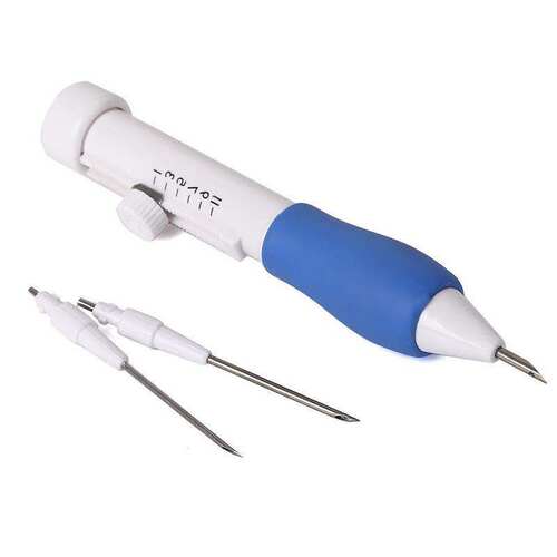 diy punch needle set embroidery 3 needles 2 threaders abs pl