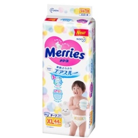 花王妙而舒merries婴儿纸尿裤，l码9-14kg尿不湿日本进口纸尿片