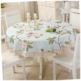 220cm 200cm round table cloth cover tablecloth waterproof