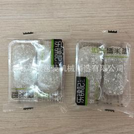 销售抹茶麻薯枕式食品包装机 红豆糕 紫米面包全自动快速包装机