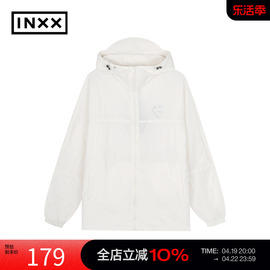 inxxapyd潮牌简约logo防晒服男女同款，多色拉链开衫ape2145109