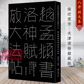 赵孟頫书洛神赋放大法帖 敦堂书画金石文字丛刊之十六 天津博物馆藏版高清印刷接近原作赵孟頫行书毛笔书法字帖临摹范本 西泠印社