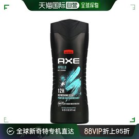 香港直邮Axe 清爽沐浴露，阿波罗，16 液量盎司（473 毫升）