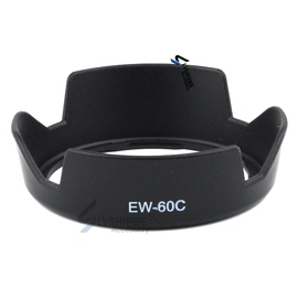 EW-60C遮光罩 适用于佳能600D 650D 500D相机配18-55IS 镜头58mm