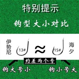 辉哥钩坊 翻板钩 高硬线飞钩 糠饼鱼钩 包头鲢鳙鱼钩 流水翻板钩