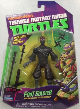 【孩仕宝】玩具模型 忍者神龟 TMNT 2012版 大脚兵 福特兵 杂兵