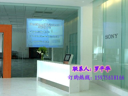全息幕/贴膜幕/灰色背投幕(双面成像半透明幕)韩国进口幕 包邮