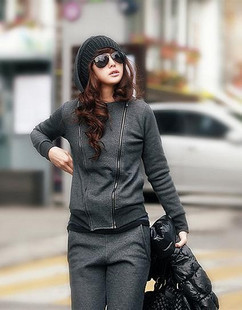 2012Çﶬװ´óÂëÈ«ÃÞÅ®×°ÎÀÒÂÌ××°Ë«ÀÁ´Ô˶¯ÐÝÏÐÌ× º«°æÊçÅ®ÆøÖÊ