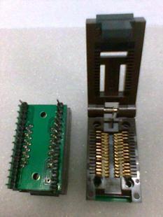 全新IC测试座 转换座 烧录座SOP28转DIP28兼容SOP16 SOP20 适配器