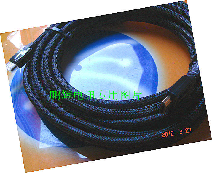 包邮Choseal/秋叶原Q-601HDMI线数字高清线传3D图像纯铜线材 8米