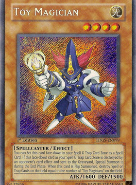 游戏王 美版 正版 - 玩具魔术师 Toy Magician/银碎/TDGS