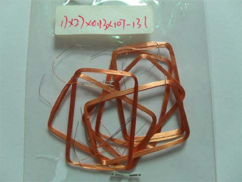 IC天线\智能卡天线\公交卡天线\铜线线圈\rfid卡线圈-1000个
