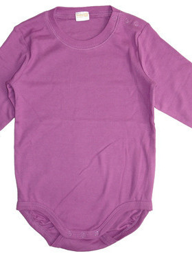 乐天BABY*外贸L 0-3个月新生儿紫色全棉长袖三角哈衣包屁衣连体衣