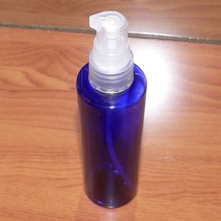 蓝圆·平肩乳液泵 分装 瓶 液体瓶 100ml 纯露压嘴瓶 塑料瓶