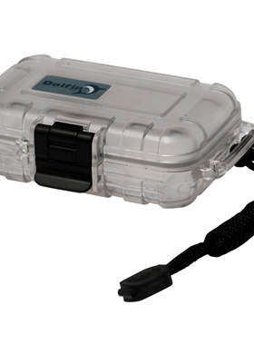 Dolfin道芬防水盒防震盒防压盒密封盒存储盒 D5001透明(4种颜色)