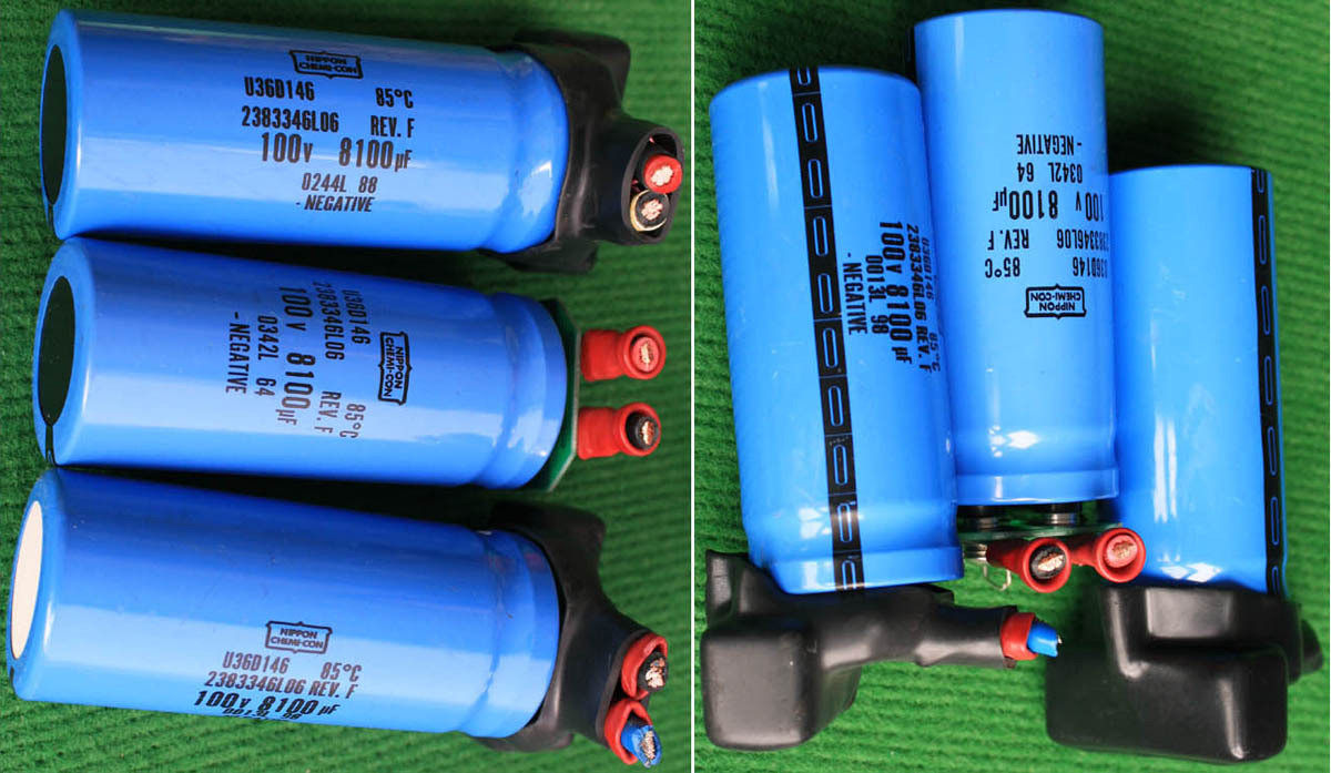 NIPPON CHEMI-CON U36D146 100V 8100UF high-quality electrolytic capacitor