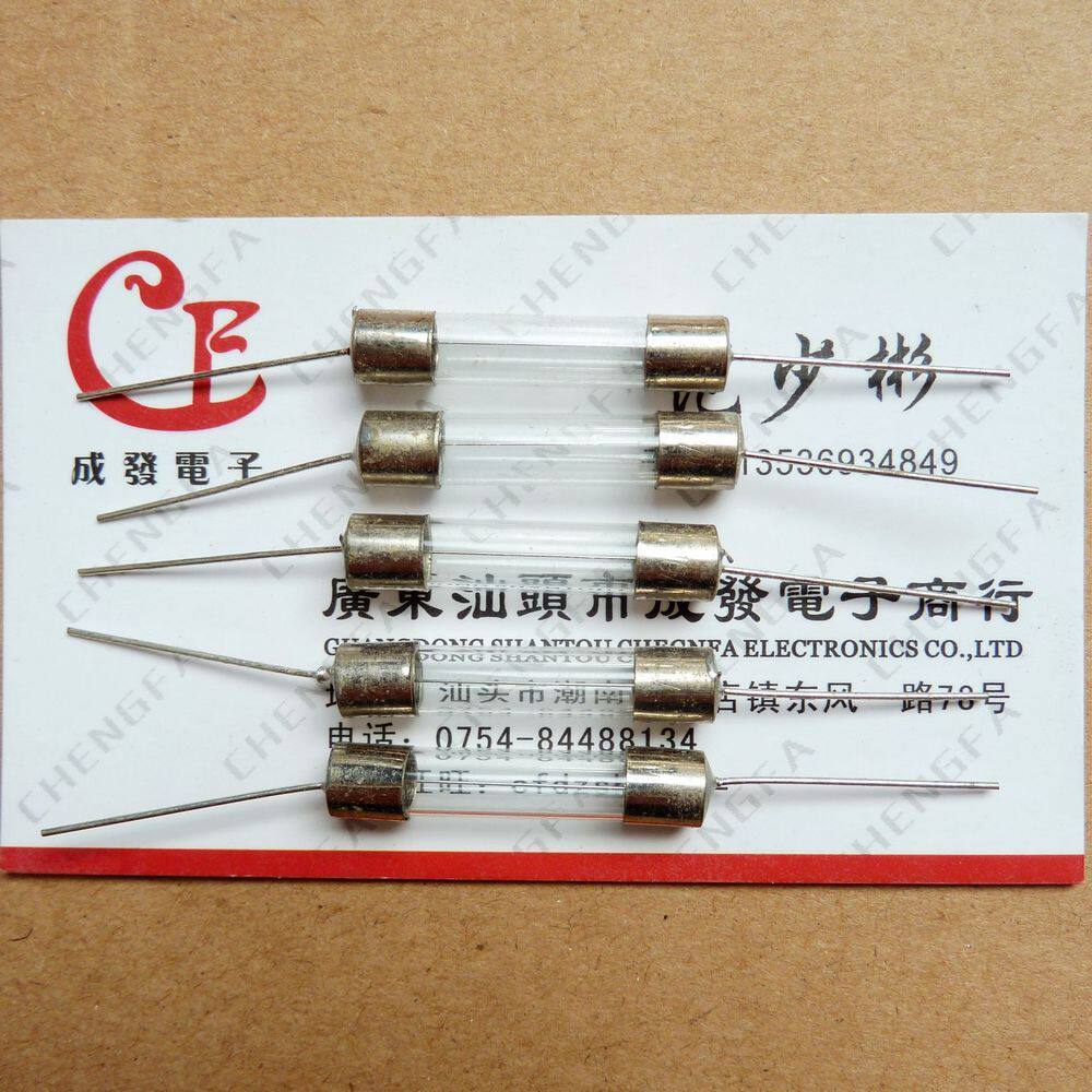 【拍1件发100个】 【带引脚】 电磁炉玻璃保险管 6x30mm 15a 250v