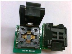 全新IC测试座 适配器 烧录座 转换座TQFP32 转DIP28 日本原装