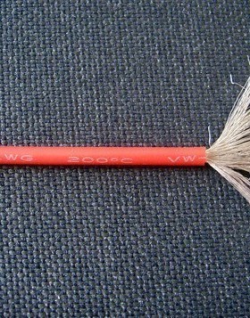 高品质模型 电机电调电池用16AWG超柔软硅胶线 红色 3.5元/米