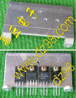 二手拆机品散热片进口电源拆下 63x40x3散热器