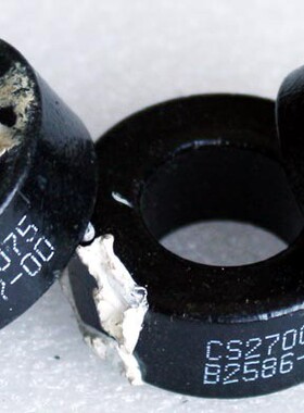 27.3x14.5x11.5 CS270075 黑色 铁硅铝 电感用 磁环 拆机件