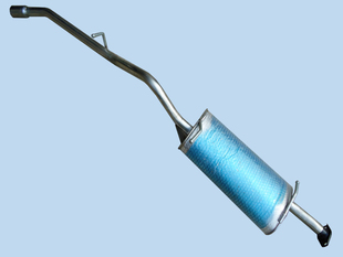 长安S4500后节全不锈钢汽车消音器消声器 排气管原车位安装