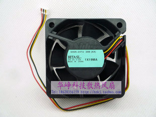 6cm 全新原装 打印机变频器风扇 DC24V D06T 0.1A 24TU NIDEC