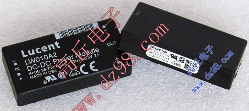 美国TYCO泰科LUCENT朗讯LW010A2 5V 2A隔离降压电源模块 实际图片