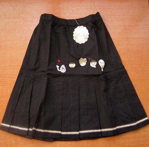 法国bubbly girl布衣女孩bg6201 校服款百折裙子 夏装半身裙短裙