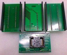 西尔特 周立功 IC测试座适配器转换座TSOP48 /TSOP40/TSOP32三用