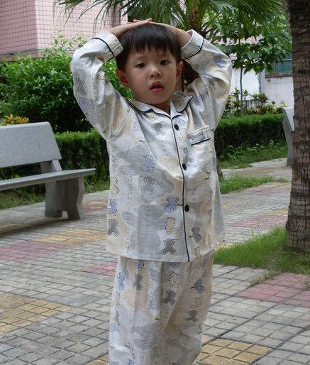 男童家居服睡衣套装